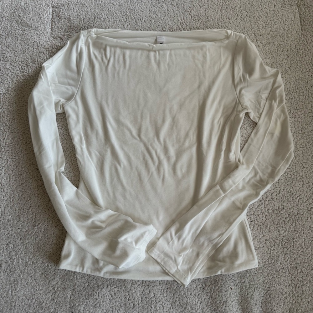 Boatneck longesleeve Top